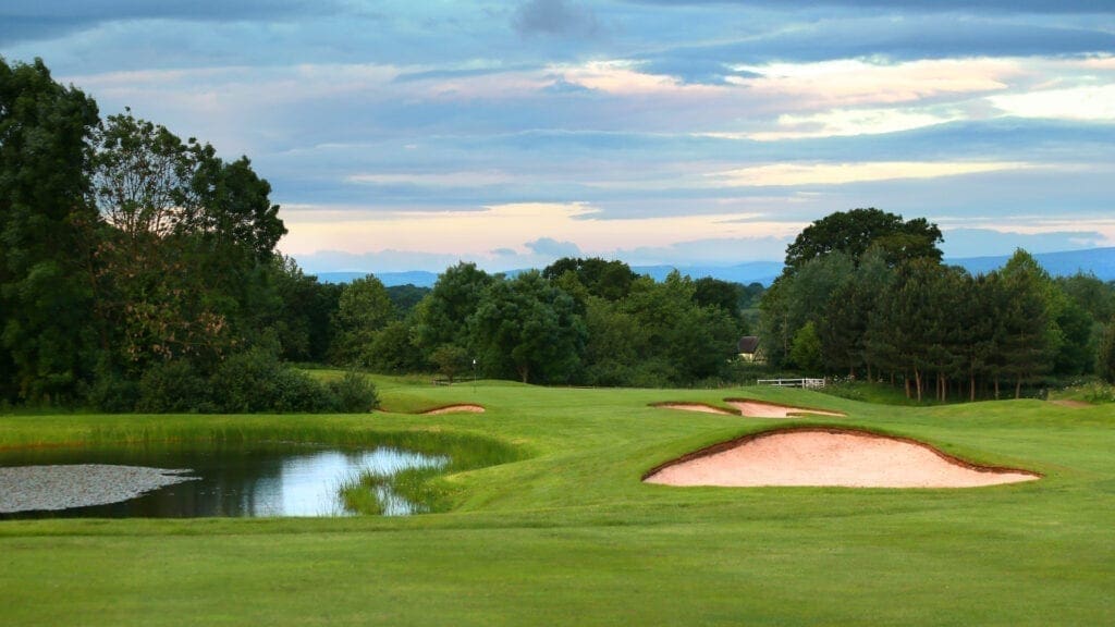 Golf course bunkers