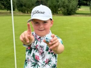 A Young Golf Prodigy Sinks a Hole-in-One at The Junior Golf Tour